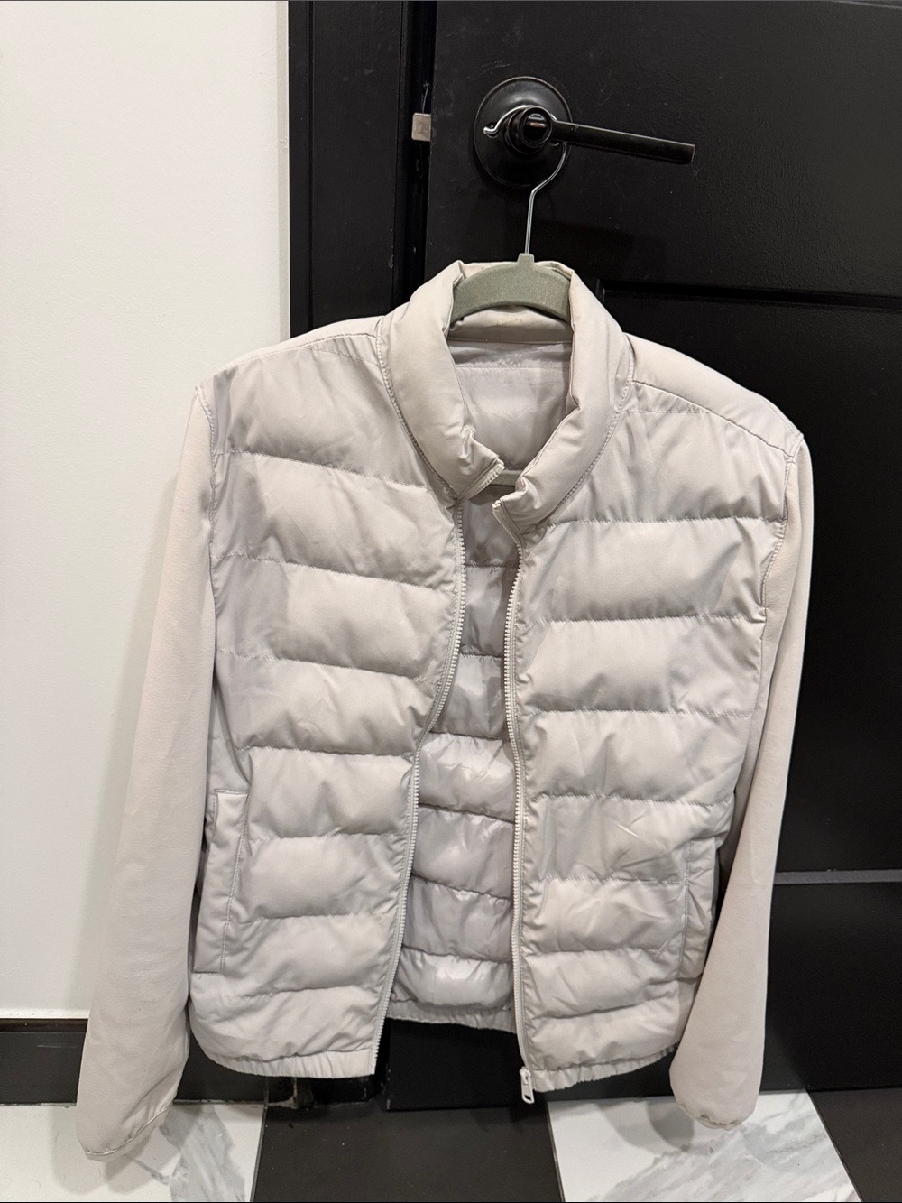 Hybrid  Gray Quilted Jacket - men